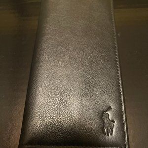Polo Ralph Lauren Men's Burnished Leather Narrow Wallet